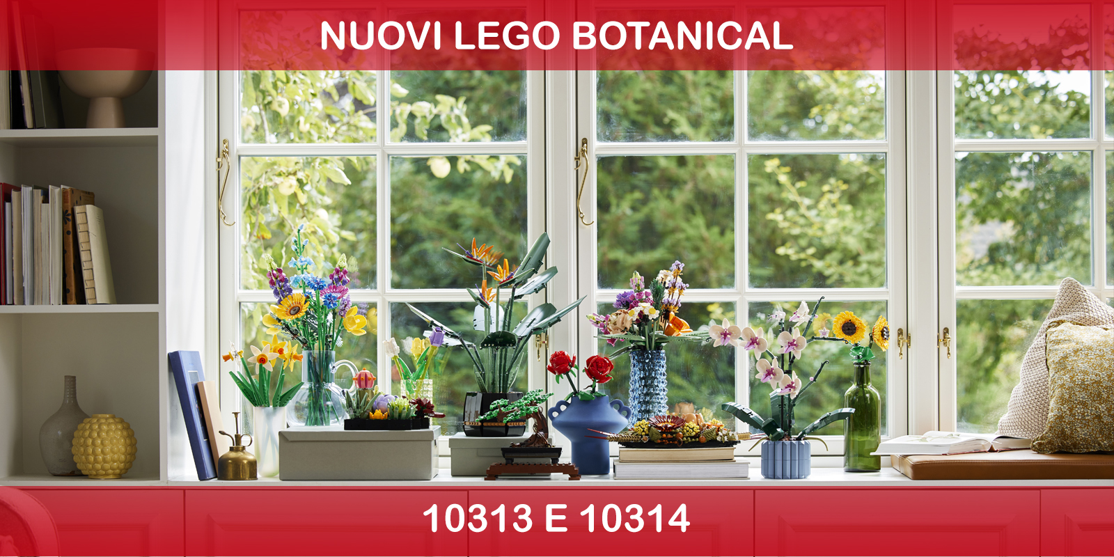 AFDL - LEGO annuncia due nuovi set della linea Botanicals